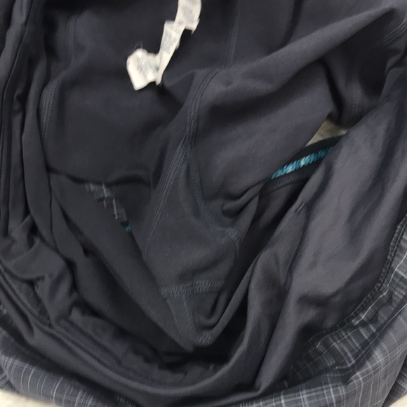 Lululemon Speed Skirt Coal Pig Pink Shale Stripe - Picture 4 of 8